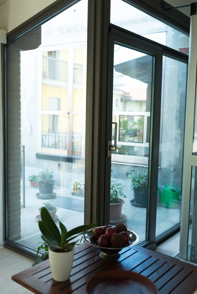 aluminium windows and doors bergamo produced by aluser dealer schuco bergamo