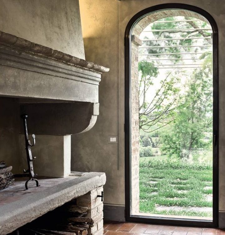 dry fixtures installed in a renovated period house