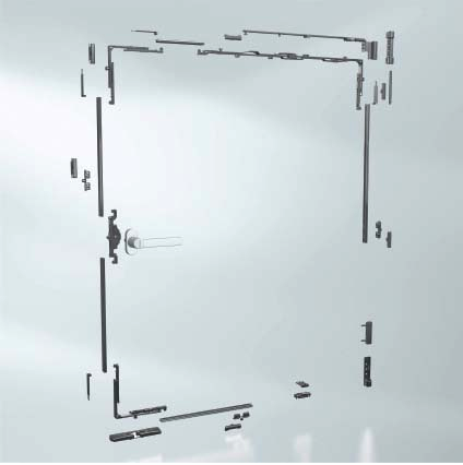 hardware and mechanisms used in the production of pvc windows and doors