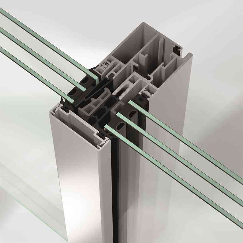 schuco curtain wall profile fws 60 system