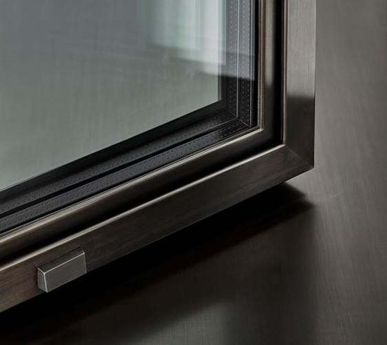 profilo in acciaio a taglio termico per ristrutturazioni di design