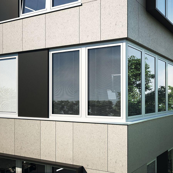 Anti-noise windows for Passive Houses: Schuco AWS 120 CC.SI