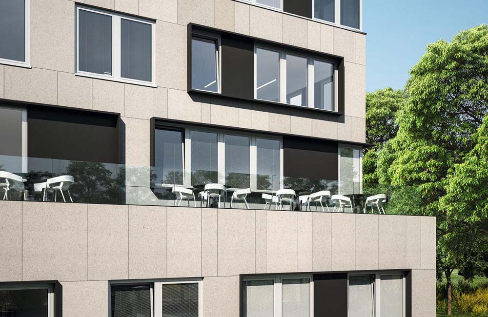 Anti-noise windows for Passive Houses: Schuco AWS 120 CC.SI